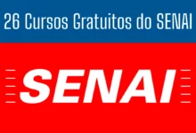 26 Cursos Gratuitos do SENAI Para Você Fazer 100% Online e Com Certificado