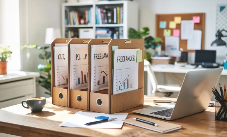 Diferença entre vaga CLT, PJ e freelancer: o que considerar