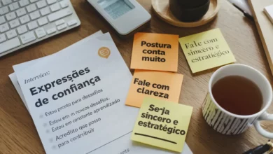 Expressões Que Demonstram Confiança Durante a Entrevista