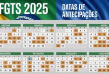 Calendário Completo do FGTS 2025 Datas de Saques e Antecipações