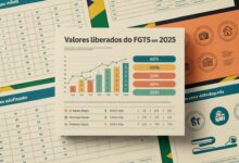 Valores Liberados do FGTS em 2025 Tabelas, Percentuais e Exemplos Práticos