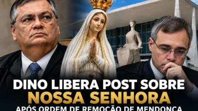 Dino libera post sobre Nossa Senhora após ordem de remoção de Mendonça