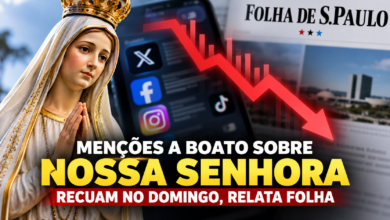 Menções a boato sobre Nossa Senhora recuam no domingo, relata Folha