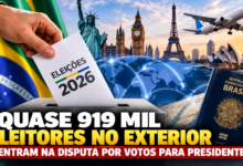Quase 919 mil eleitores no exterior entram na disputa por votos para presidente