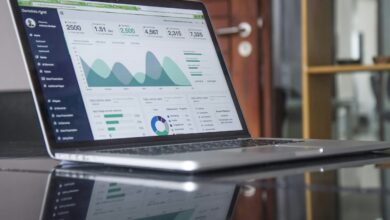 Notebook exibindo gráficos de acompanhamento